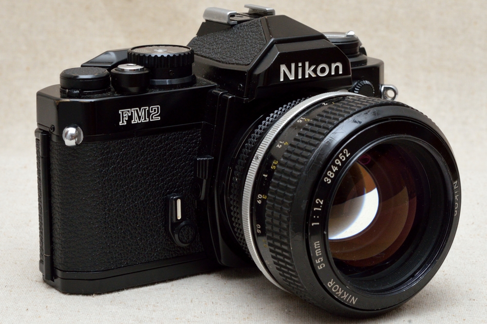 Nikon newFM2 + New Nikkor 55mm F1.2】で撮った写真をリメイクして 