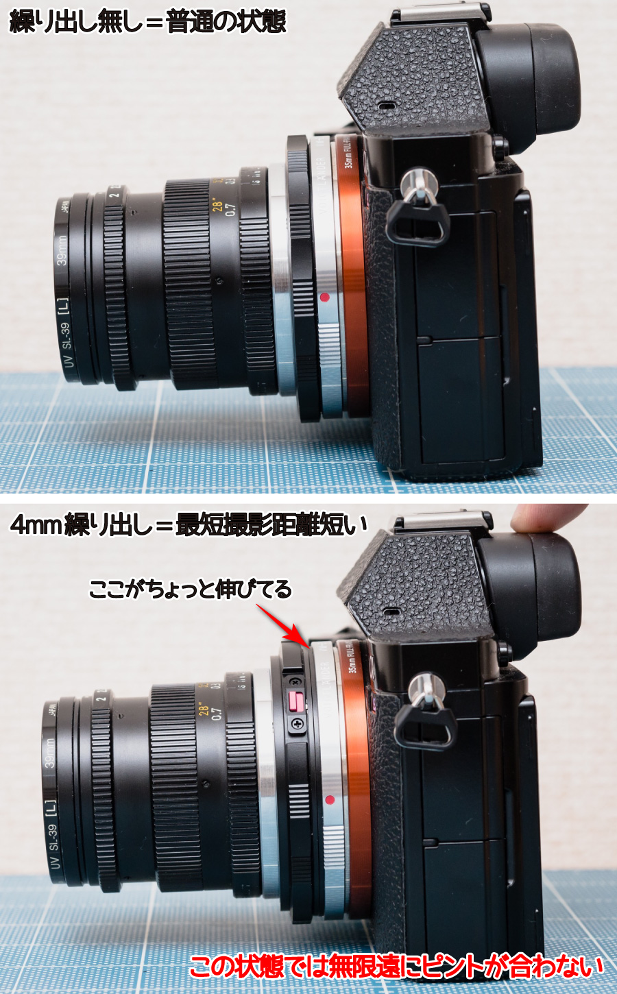 フォクトレンダー VM-E Close Focus Adapter-